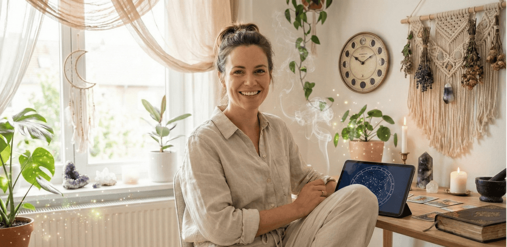 Mulher magnética no digital